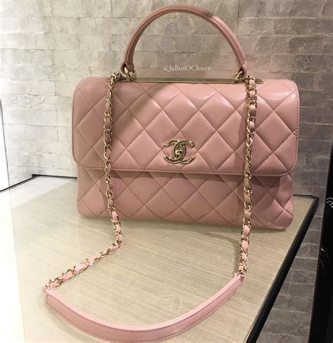 chanel light pink bag|pink chanel bag price.